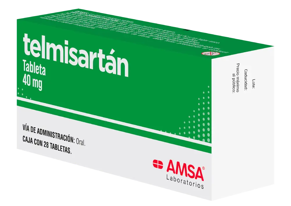 Telmisartán 28 Tabs 40mg